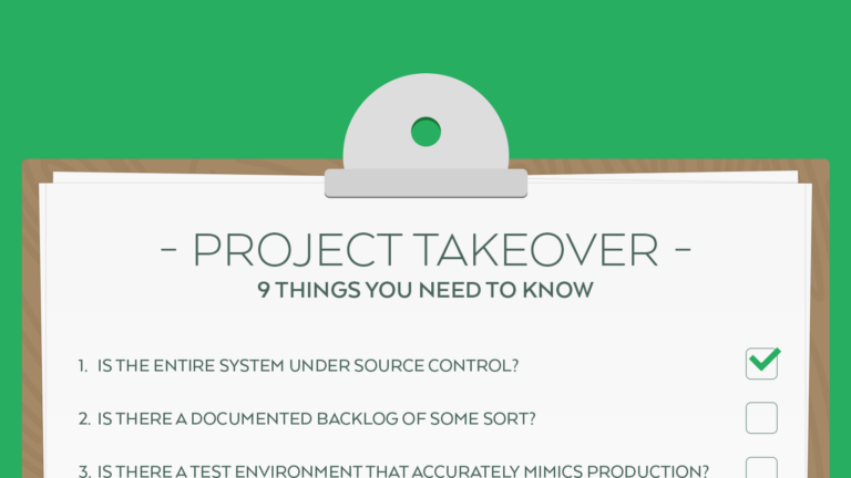 9 Things To Know Before Taking Over A Project