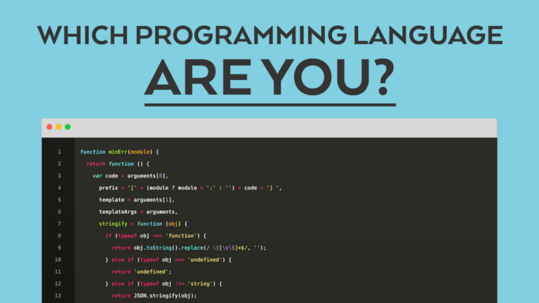 Which Programming Language Are You?