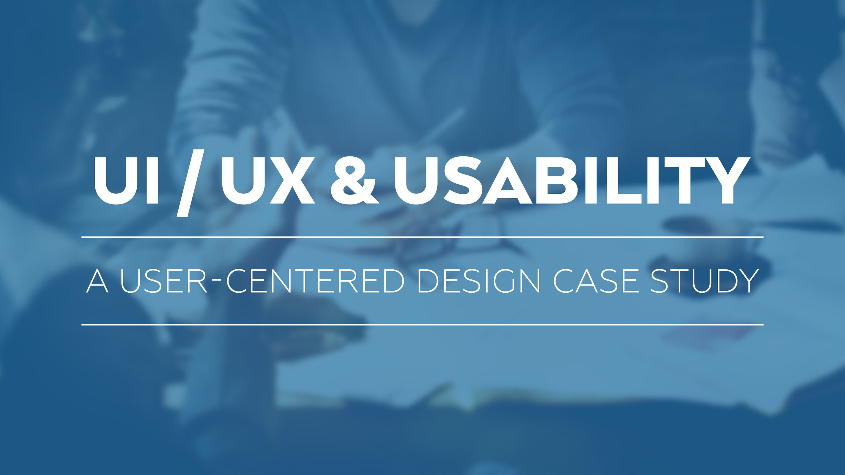 UI-UX-USABILITY case study eureka software