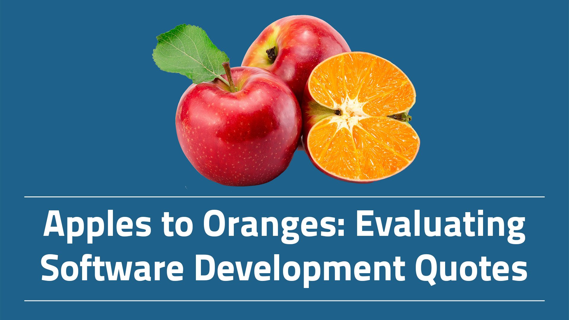 Evaluating Software Development Quotes